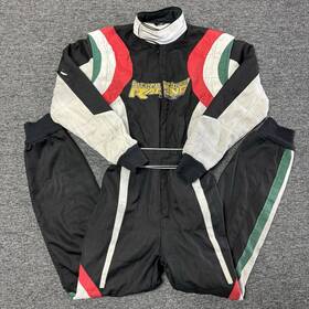 Cordura 2001/114 Vintage Wallana Level 2 Cik-fia2001/114 Black Kart Racing Suit -size 50