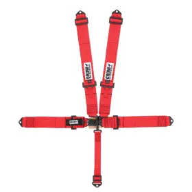 11006b Crow 5-way Latch Racing Harness Gray