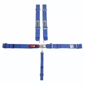 20053 Crow Sprint/midget 5-point Wrap-around Racing Harness Blu