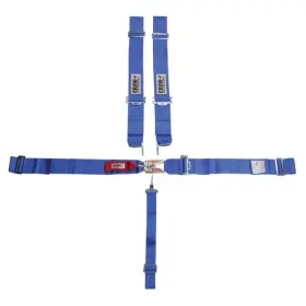 20054 Crow Sprint/midget 5-point Wrap-around Racing Harness Black