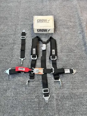 20114p Crow Enterprises Black Latch And Link Harness 2x2 New Open Box