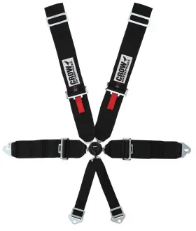 11144-6 Crow Safety Gear 6-way Kam Lock Racing Restraints