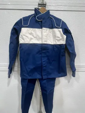 25113-25114 Crow Safety Racing Suit 2 Piece Jr Size Small Sfi 3-2a/1 Royal Blue Proban