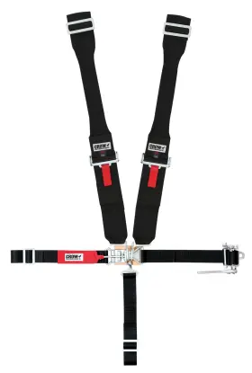 40044 Crow Safety 5-way Ratchet Belts Left Side Lap