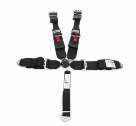11104db Crow Safety Gear Seat Belts 5 Way Kam Blk Lock 52in Lap Pd Db