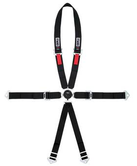 Crow Safety Gear 11114d-2 6-way 2in Restraint Kam Lock Lap Belt Drag One-p