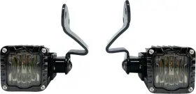 Sd-23rg-ft-aw Custom Dynamics Front Turn Signals - Shark Demon Led Amber/white Smoke