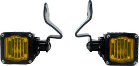 Custom Dynamics Sd-23rg-ft-yb Front Turn Signals - Shark Demo Led Yellow Fits