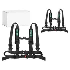 B0ddknhvqq Ding.pai 2pcs 4 Point Bucket Racing Harness With Padding Heavy Duty Buckle