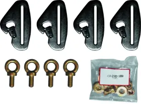 521338 Dragonfire Racing Harness Mounting Kit- Quck Release For Can-am Maverick Models