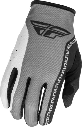 379-7102x Fly Racing Fits Lite Gloves Grey/black Lightweight Race 379-7102x Fly Racing Fits Lite Gloves Grey/black Lightweight Race