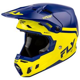 Fly Racing 73-43482x Formula Cc Objective Helmet Xx-large Navy/yellow