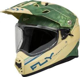 73-7028m Fly Racing Trekker Kryptek Conceal Helmet Matte Tan/sage/black Md