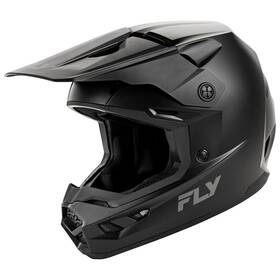 Fly Racing 73-8673s Kinetic Solid Dirt Bike / Atv Helmet Small Matte Black