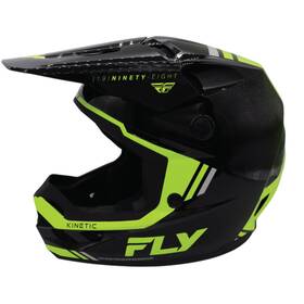 Fly Racing 73-87232x Kinetic Verdict Helmet Lightweight Mx 2x-l Blk/yellow/grey