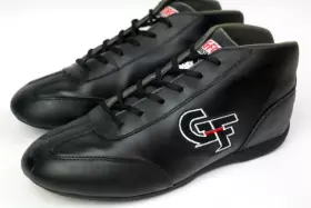 11961 G-force Gf Racing Gear Shoes Black Mens Size 11.5 Model
