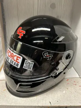 13004lrgblk G Force G-force Racing Helmet Large Black