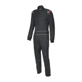 35451clgbk G-force G-limit Child Large Black Driving Suit - Sfi 3.2a/5 Double Layer Nomex