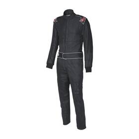 G-force 35451cmdbk G-force G-limit Child Medium Black Racing Driving Suit With Sfi 3.2a/5