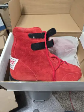 4230red1150 G-force Racing Gear Shoes Men-11.5 New