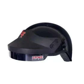 4414xxlbk G-force Helmet - Gf Crew Open Face Black 2x-large Each