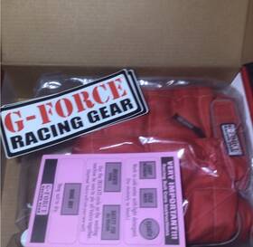 G-force 4546smlrd G-force Racing Gear Gf545 Multi Layer Suit Jacket Red Adult Small New