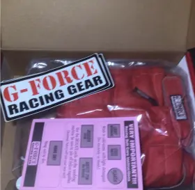 4546smlrd G-force Racing Gear Gf545 Multi Layer Suit Jacket Red Adult Small New