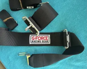 5000bk G Force Latch And Link Individual Shoulder Harness Webbing Kits 5-point
