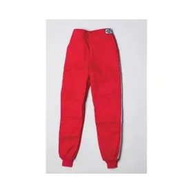 4386lrgrd G-force Racing Driving Pants Triple Layer Fire-retardant Cotton Large Red Ea