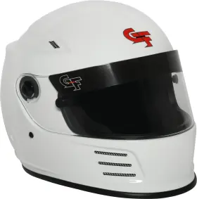 13004medwh G-force Racing Gear - Revo 2022 Full Face White M Helmet