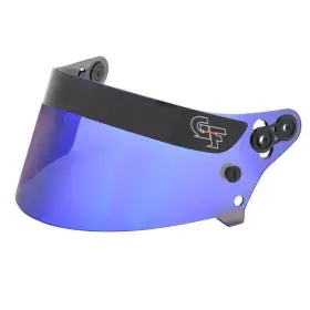19225 G-force Racing Gear Mirror Blue Nova Shield With Pivot