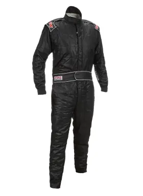 35451xxlbk G-force Racing Gear Suit Limit Xx Large Black Sfi 5