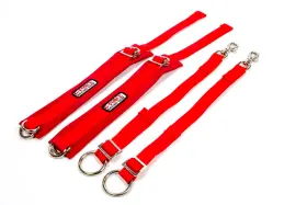 4087adurd G-force Racing Gear Arm Restraints Red
