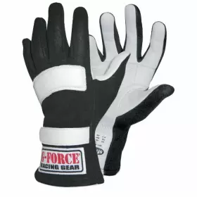 4101xxsbk G-force Racing Gear G5 Black Xx Small Junior Gloves