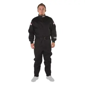 4125xlgbk G-force Racing Gear - Gf125 Series Black Xl Size Suit
