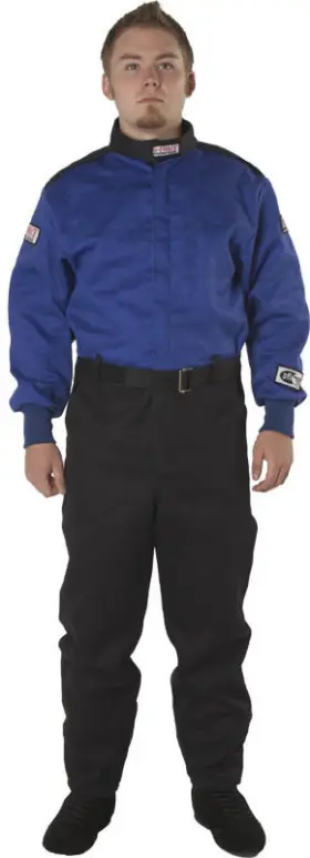 4125xxxbu G-force Racing Gear Gf125 Suit Xxx Blue