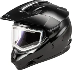 A41100024 Gmax Gm-11s Electric Shield Snow Helmet Black Small - Fmvss 218 Approved