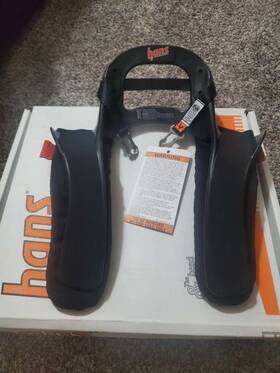 Hans Sp3 L Device Fhr Sport Iii / 3 Large 20 Deg For Racing Rally Car Fia Approved