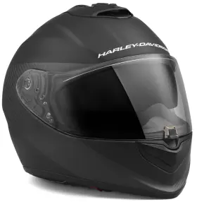 98130-21vx Harley-davidson New Brawler Carbon Fiber Helmet Hd-x09 Size Large