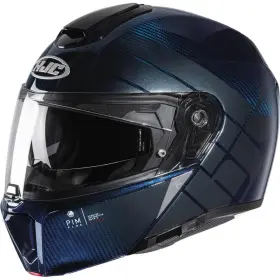 1808-826 Hjc Rpha 90s Carbon Balian Helmet Xx-large Blue Mc-2