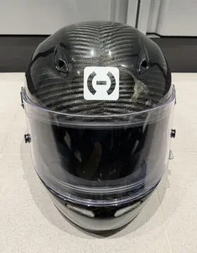 Hx10-ii Hjc Motorsports Helmet Carbon Fiber Size S Like New