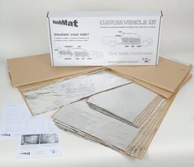 Hushmat 61264 Complete Vehicle Insulation Kit 1965-1966 Ford Mustang Sold As A K