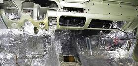 Hushmat 612782 Complete Firewall Insulation Kit 1979-1993 Ford Mustang Sold As A