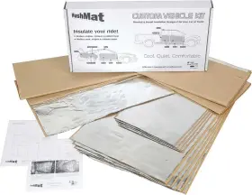 621704 Hushmat 1970-81 Gm F-body - Insulation Set Trunk