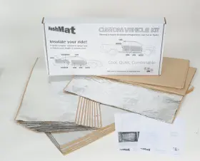 66163 Hushmat Complete Vehicle Insulation Kit 1963-1976 Dodge Dart Sold As A