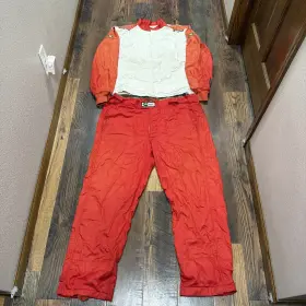 02828 Impact Racing Fire Retardant Suit Sfi 3.2a/5 Ultra-shield Good Shape Made In Usa