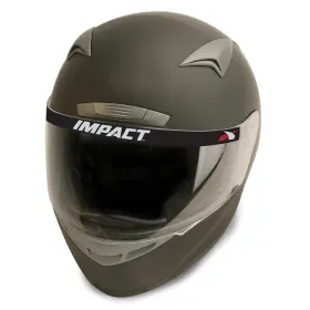 16655712 Impact Racing Sxs Dot Helmet Flat Black Size 2xlarge