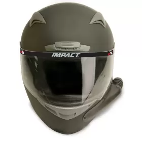 16755212 Impact Racing Sxs Side Air Dot Helmet Flat Black Size Xsmall