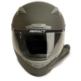 16755512 Impact Racing Sxs Side Air Dot Helmet Flat Black Size Large