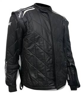 Impact Racing 29601410 Driving Jacket Black Medium Tf20 Nomex Sfi
